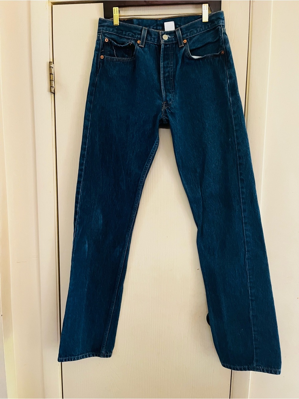 VTG 90s Levis 501xx Shrink To Fit Made In Mexico Model Off Duty Jeans